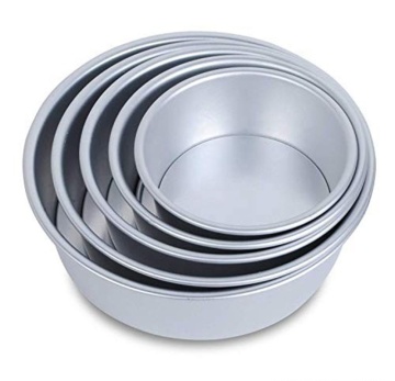 Professional Aluminum Non-Stick Round Baking Pan Set: Ideal for Commercial Bakeries, Restaurants, and Home Kitchens