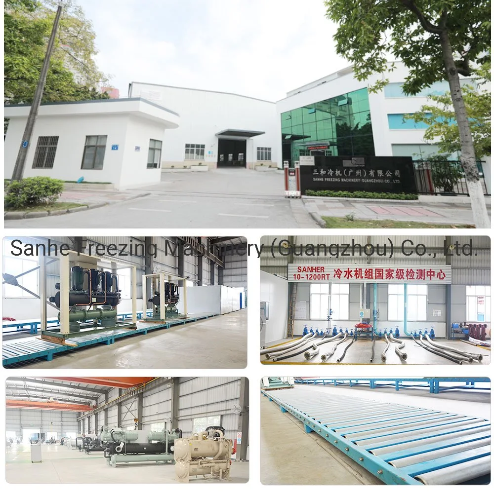 Industrial Refrigerant Water Cooled Scroll Water Chillers Refrigeration Equipment