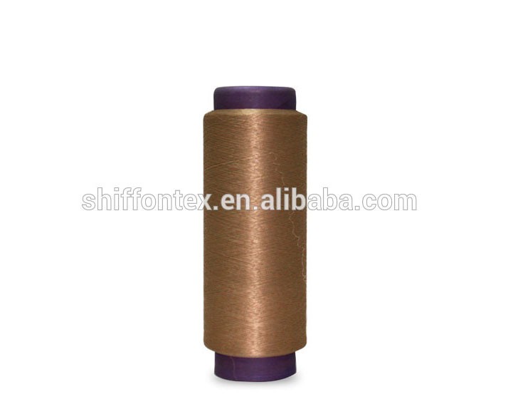 Spandex Covered Polyester Yarns