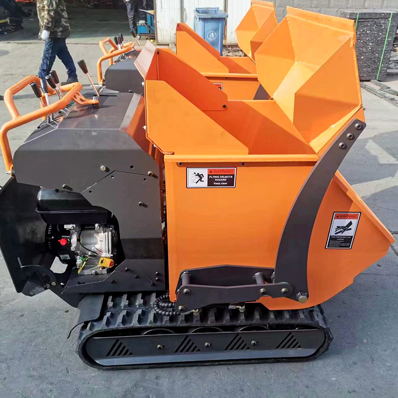 Mini caminhão hidráulico rastreou Dumper