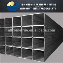 Weight MS square pipe/galvanized fence and furniture square pipes / hollow structural steel pipe