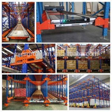 China factory produce hot sales high operating speed radio shuttle racking automation
