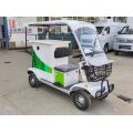 Four wheel electric self loading garbage truck