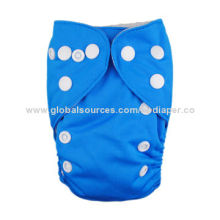Reusable Diaper, Snaps Closure, One Size Pocket