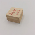 wooden rubber stamp storage