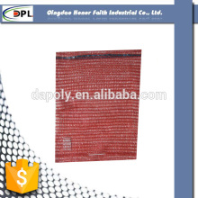 Red 35x60 PE raschel bag for potato