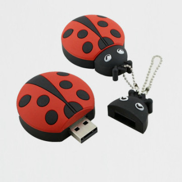무당 벌레 동물 모양의 USB 플래시 드라이브