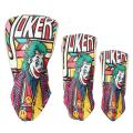 Neues Golf -Headcover -Set mit Clownmuster