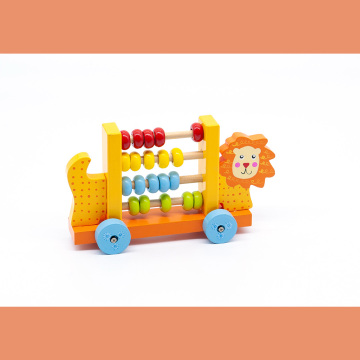 wooden toys pull along,castle wood blocks toys