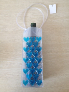 PVC Wine ice Pack Bottle Cooler