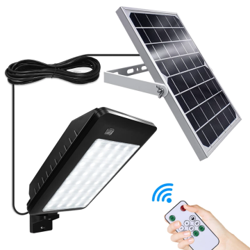 900 Lumens Outdoor Indoor Solar Powered Floodlight