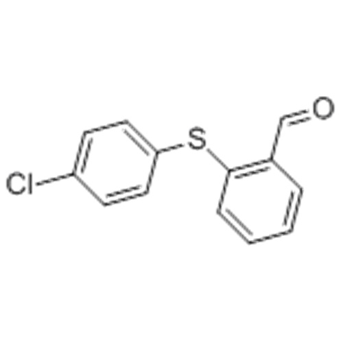 2- (4-CHLOROPHÉNYLTHIO) BENZALDÉHYDE CAS 107572-07-6