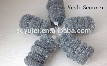 galvanized wire mesh pot and pan scrubber