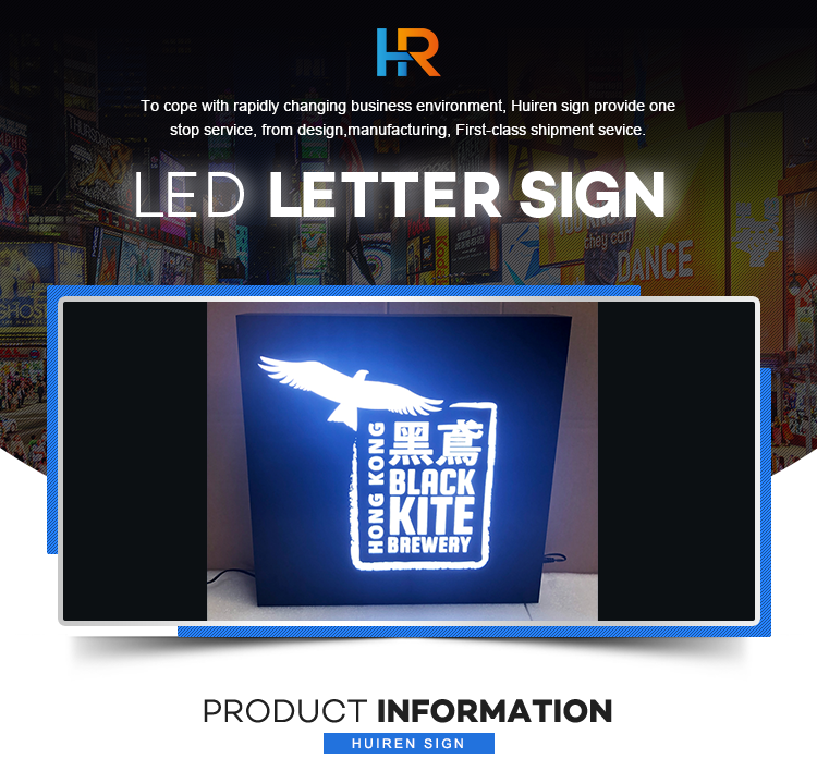 Acrylic Led Lightbox Display Backlit Light Box Logo Sign