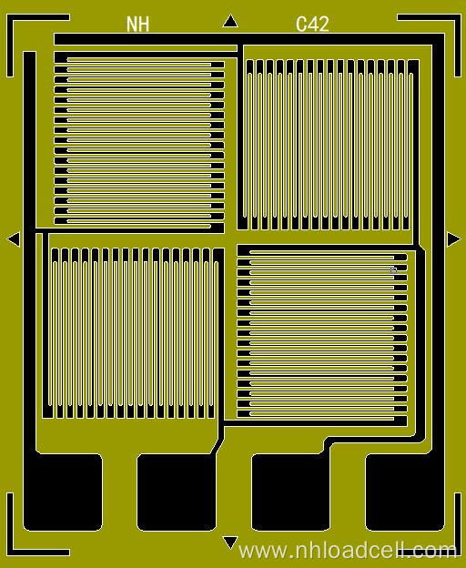 full bridge strain gauge for transducer