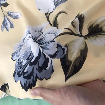 Customized Soft Rayon Screen Print For Dress