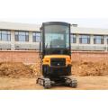 1.7ton excavadora de rastreadores con taxi