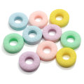 Cute Resin Fruit Loop Flat Back Candy Loop Cabochon Kawaii Resin 3D Donut Cabochons Craft DIY