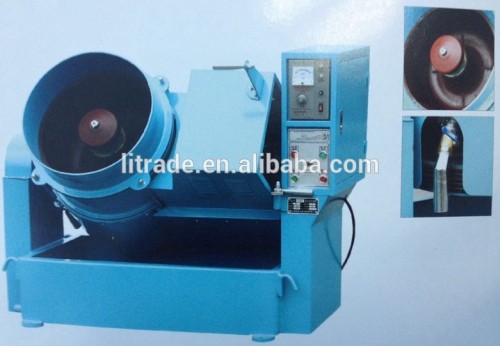 Centrifugal disk finishing machine