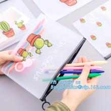 Clothes slider zipper plastic bag, zipper flat bottom side gusset with slider zipper poly bag, slider plastic zipper bags with z