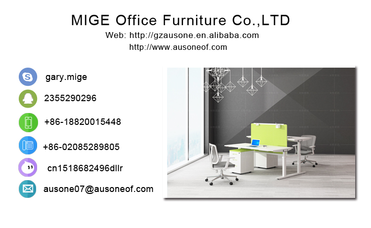 Modern Office Desk Europe Standard Furniture 4-person Office Workstation