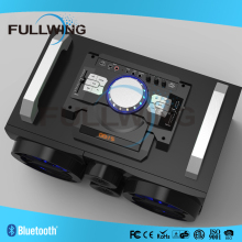 Music speaker with flashing btooth DJ mixer amplifier system