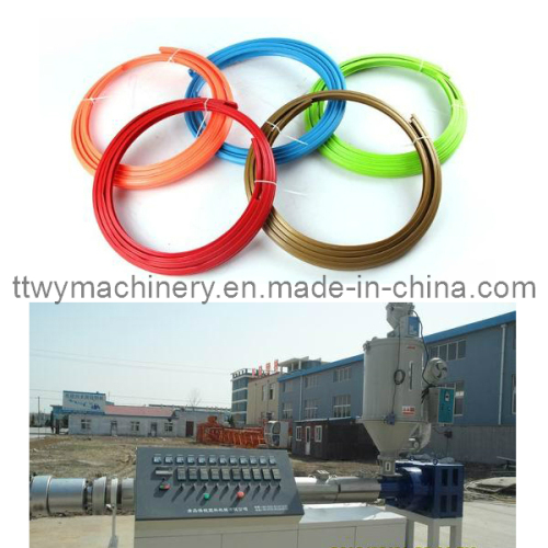 Plastic Car Wheel Hub Protective Ring Production Line/Extrusion Line/Extruder Machine (TWP32)