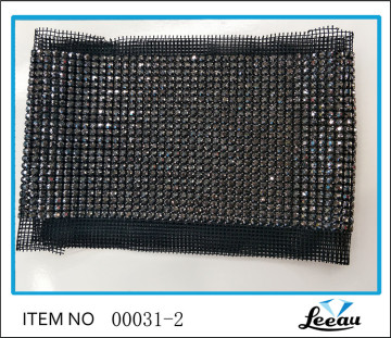 24row Sew On Rhinestone Pearl Mesh