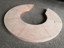 Densified Transformer Laminated Wood Pressure Rings