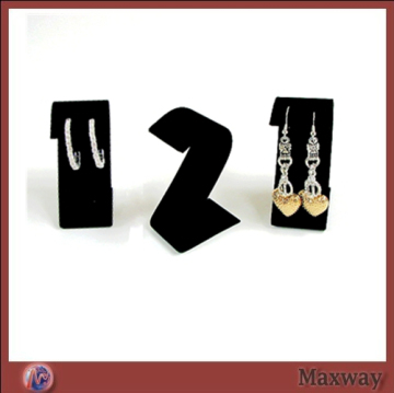 Small Black Acrylc/Lucite Jewelry/Earring Holder/Display Rack