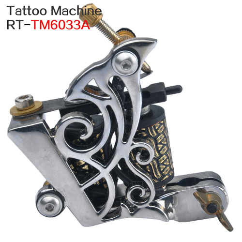 Novo design Máquina de tatuagem ordinária de 10 bobinas