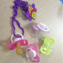 Hot Good Quality baby pacifier chain funny pacifier Best seller BPA free baby pacifier holder lovely baby pacifier