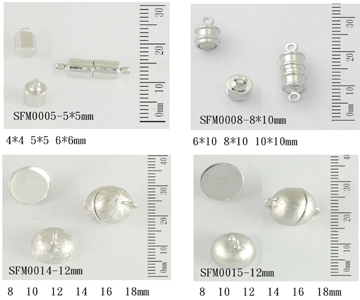 Sterling Silver Magnetic  Clasp