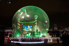 nflatable taking photo snow globe /inflatable snow globe