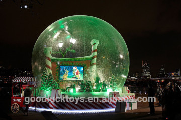 nflatable taking photo snow globe /inflatable snow globe