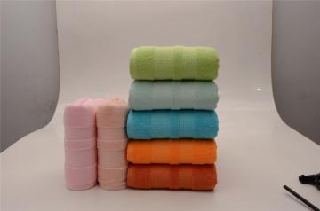 Bright Color Decorative Bathroom Hand Towel