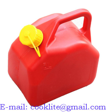 5L Plastic Fuel Petrol Diesel Jerry Can Gas Water Canister