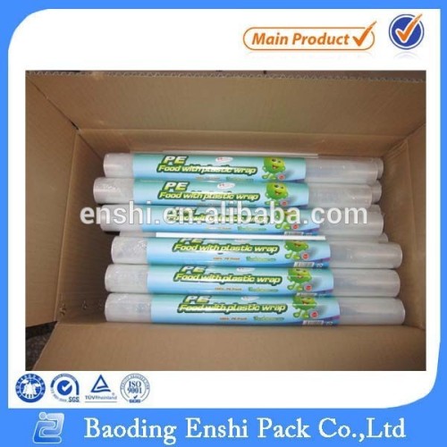 the cheap price for the good quality pe cling film food wrap