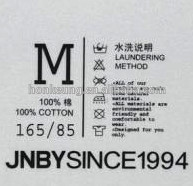 custom paper heat transfer label for garments, heat transfer manufacture factory