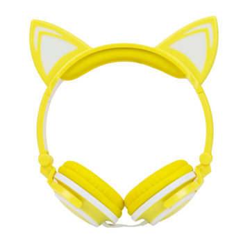 linx audio wired ear cat headphones