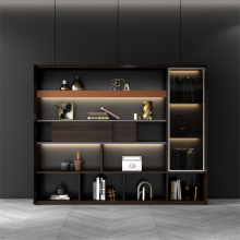 Modern Commercial MDF Wooden Office File Cabinet