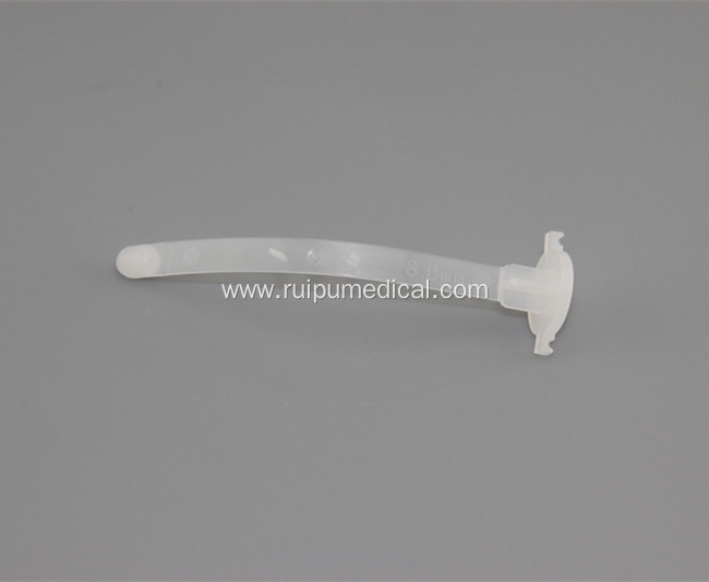 Surgical Disposable PVC Tracheotomy Tube Without Cuff