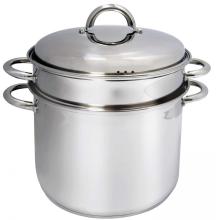 3pcs stainess steel pasta pot