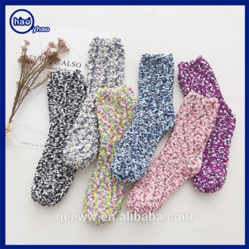 Yhao winter chrysanthemum yarn warm socks fashion floor socks indoor sleeping socks