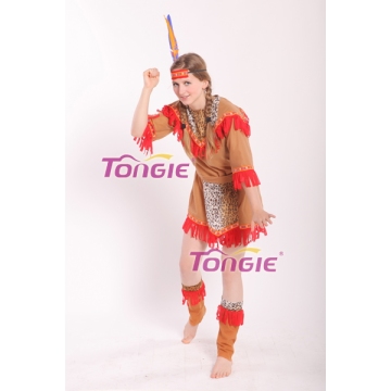 Adult women's American Native Western Indian Costume