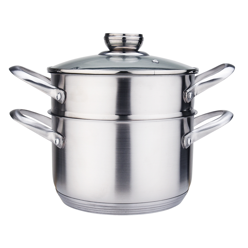 2 tier steam pot steamer saucepot double boiler
