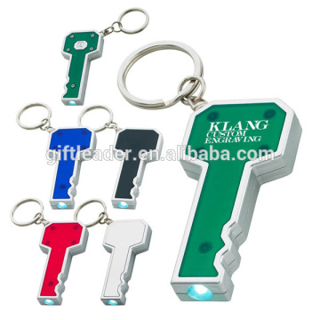 Promotional Plastic Key Shape LED Key Light
