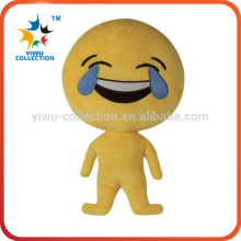 Plush cute emoji uncle egg toy for kids