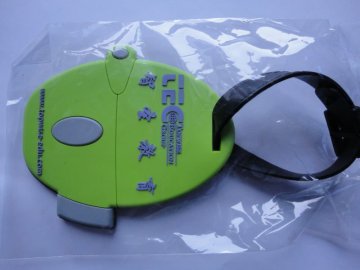 best sale special shape soft pvc vinyl luggage tags