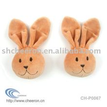 Plush Bunny,Stuffed Rabbit,Toy rabbit head baby boots decoration